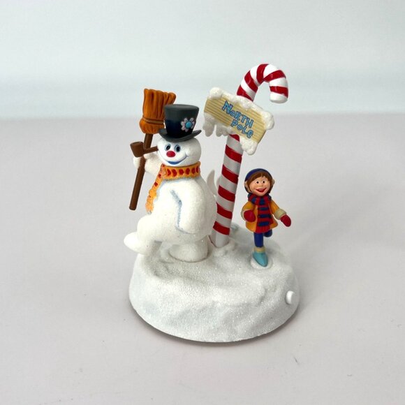 Hallmark Keepsake Follow The Leader Frosty The Snowman Christmas Ornament Sound - Picture 3 of 7